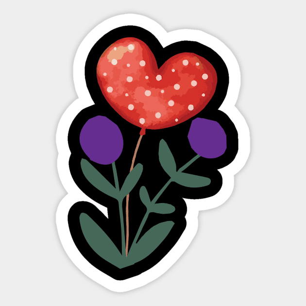 Flower Sticker by Flowerart1232